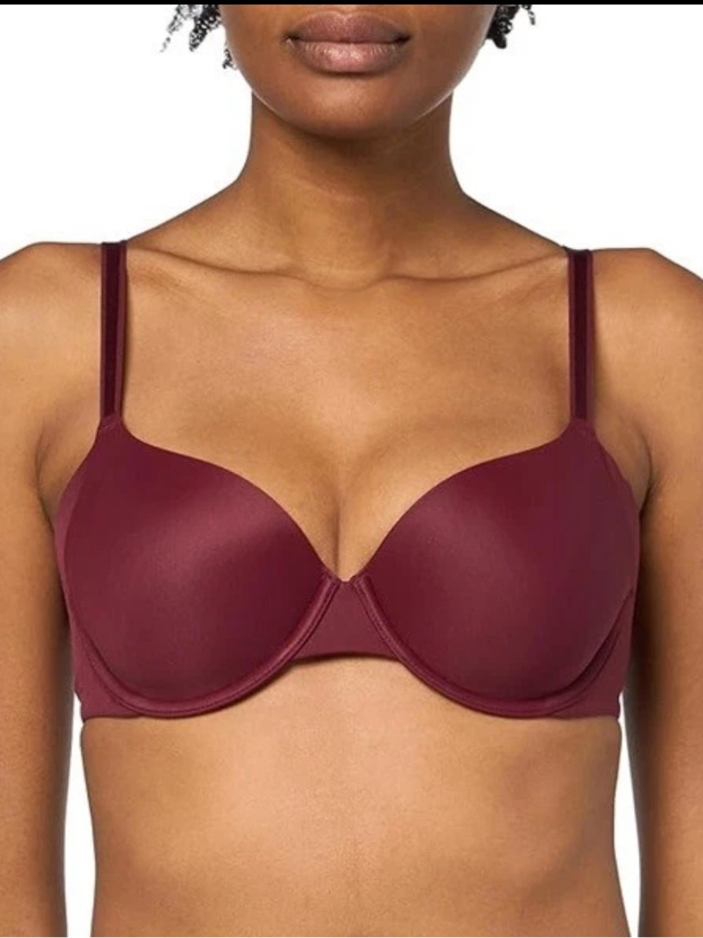 Warner's No Side Effects Seamless Underarm Smoothing Underwire T-Shirt Bra 34C